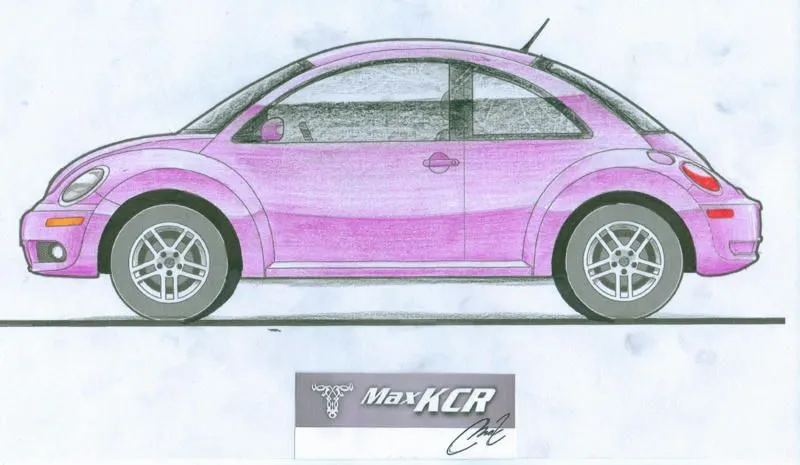 Max KCR Motorblog: [Tutorial] Dibujando Autos a Mano VI - Reflejos II