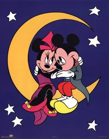 Tatuaje de Minnie Mouse y Mickey Mouse besandose - Imagui
