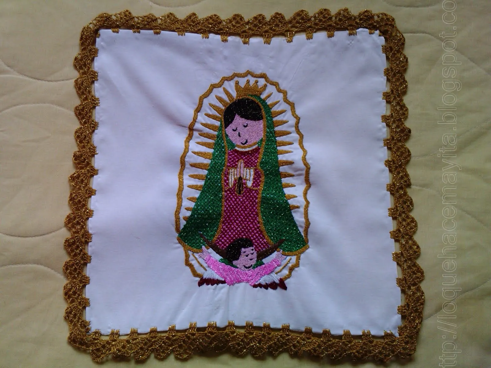 Lo que hace May-ita: Virgen de guadalupe Caricatura