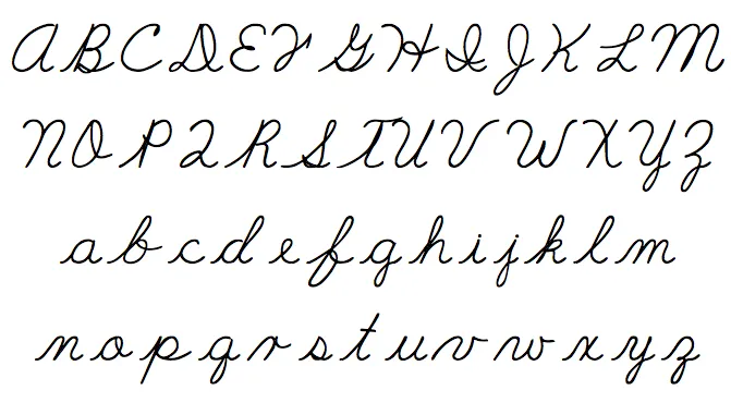 Tipografías cursivas - Imagui