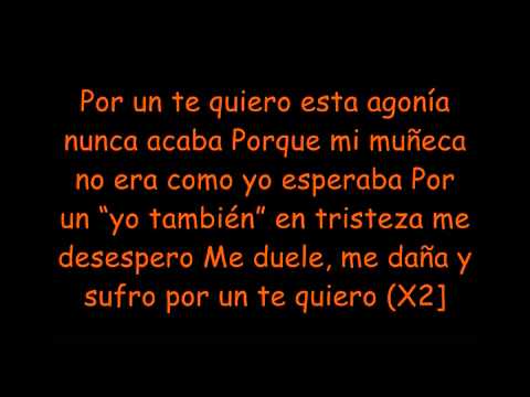 MC Aese - Por Un Te Quiero LETRA - YouTube