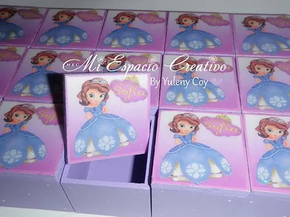 MEC (Mi Espacio Creativo): 404.- Cajitas Recuerdo Princesa Sofía