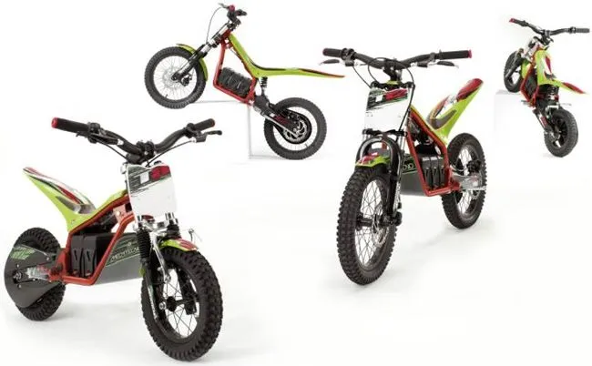 Mecatecno T-8 y T-12: las motos de campo eléctricas para niños