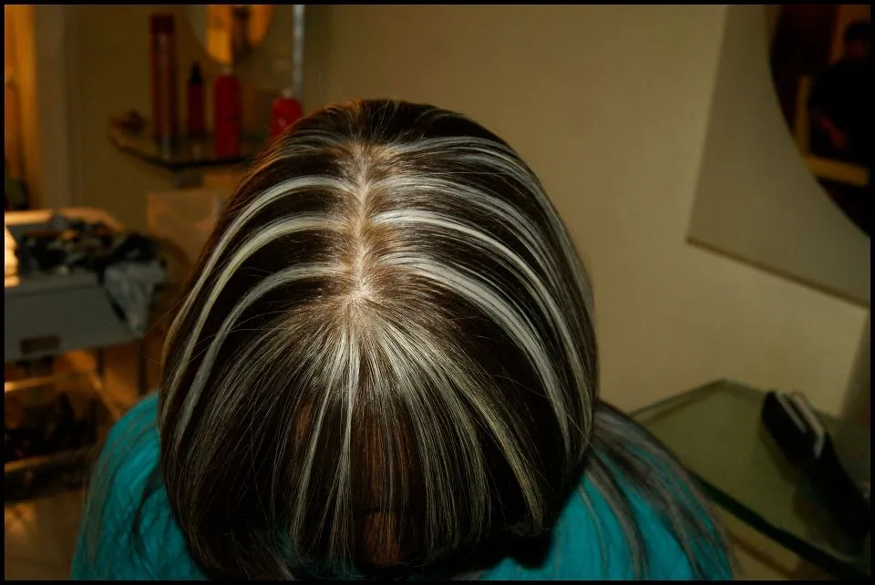 MECHAS BLANCAS CON BASE NATURAL ~ Bella en Casa. MECHAS BLANCAS CON BASE NATURAL ~ Bella en Casa.