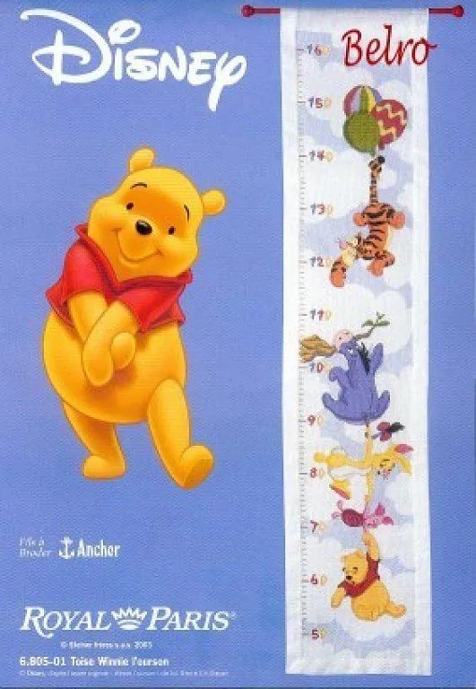 medidor winnie de pooh (2) | Aprender manualidades es facilisimo.com