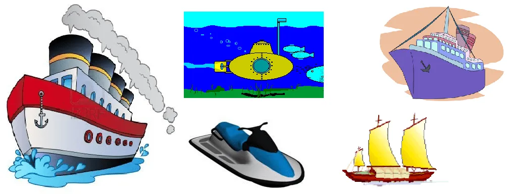 Los medios de transporte acuaticos - Imagui