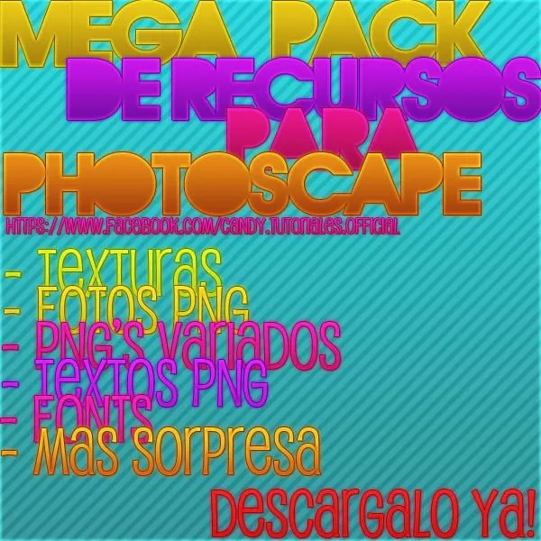 Mega Pack De Recursos Para PhotoScape by ~CandePhotoScape on ...