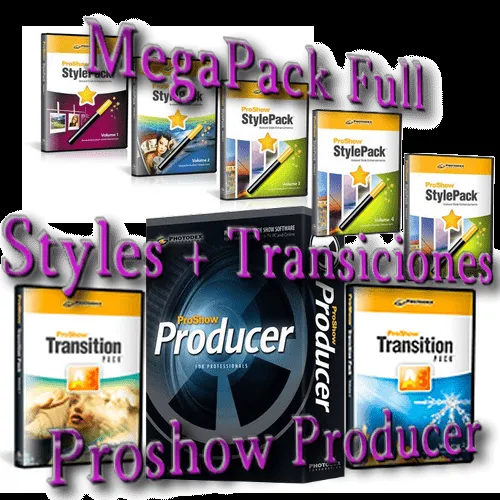 MegaPack Full Styles + Transiciones para Proshow Producer ...