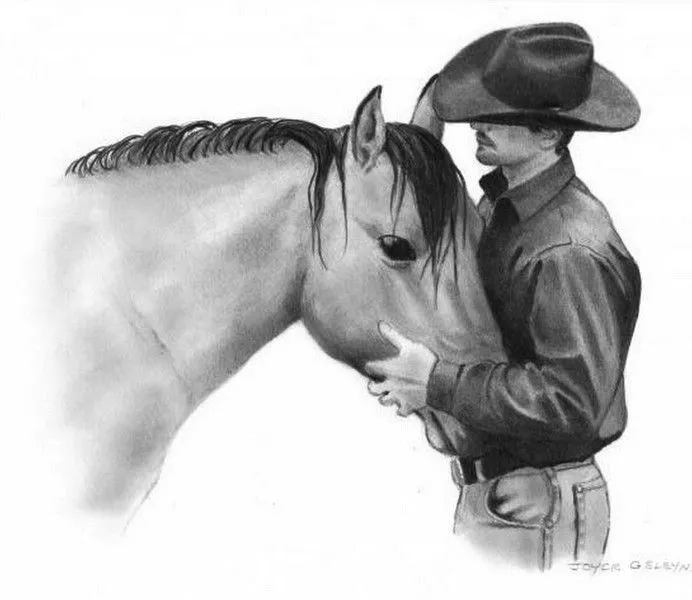 Dibujos de caballo a lapiz - Imagui
