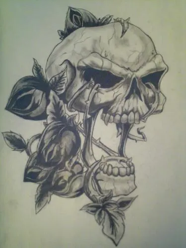 Dibujo a lapiz de rosas - Imagui
