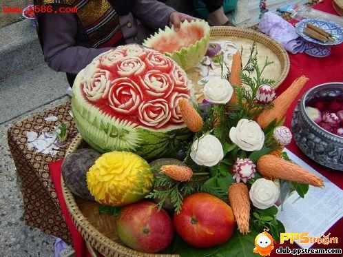 mejores esculturas hechas con frutas verduras y hortalizas - Taringa!