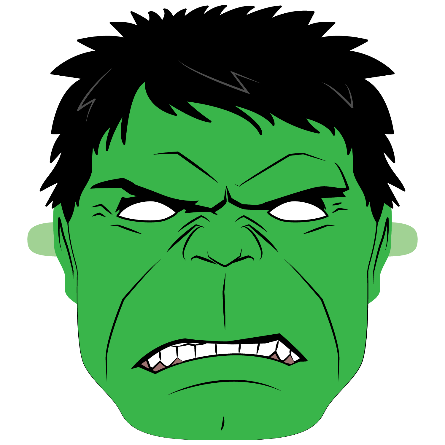 Las mejores 7 ideas de Mascara de hulk | mascara de hulk, mascaras de  superheroes, hulk
