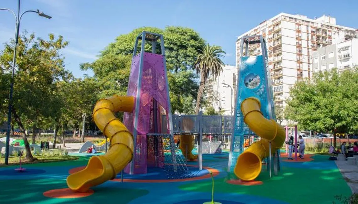 Las mejores plazas de Buenos Aires con juegos para ir con chicos
