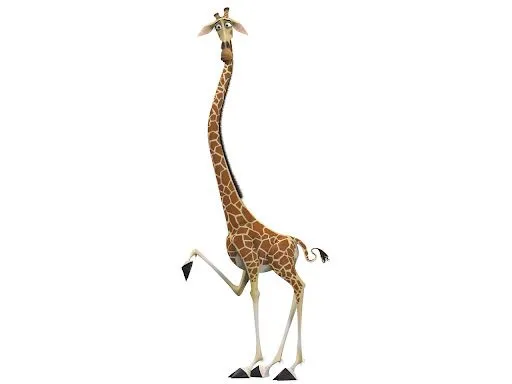 Melman jirafa de madagascar - Imagui