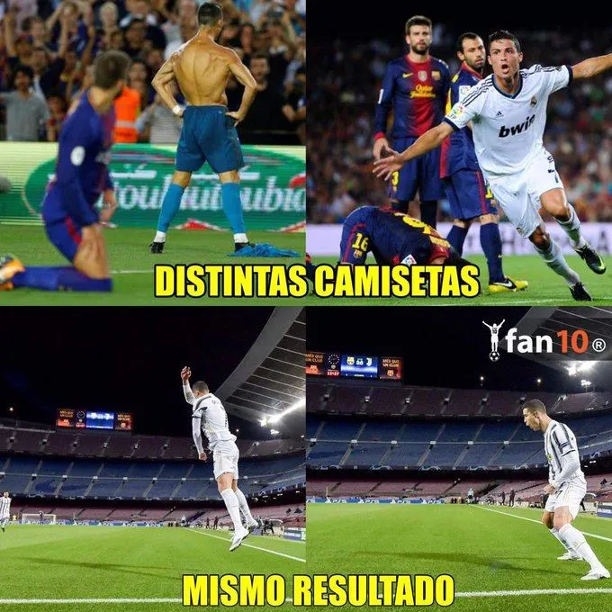 Memes de Messi y Cristiano Ronaldo tras el duelo Barcelona vs Juventus