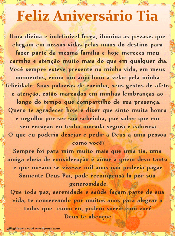 Mensagens Para Tia | Mensagens - Cultura Mix Mensagens Para Tia | Mensagens - Cultura Mix