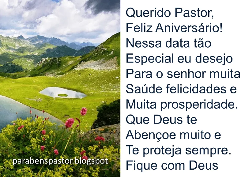 Mensagens Evangelicas Para Aniversario De Pastor, Mensagem ...