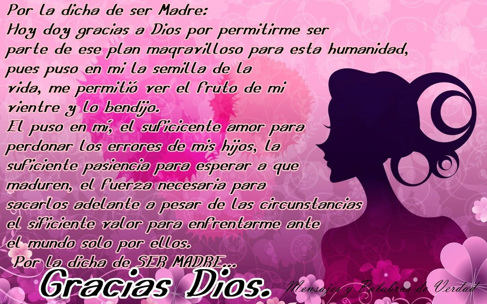 Mensajes y Palabras de Verdad: Dia de las Madres (Imagenes para ... Mensajes y Palabras de Verdad: Dia de las Madres (Imagenes para ...