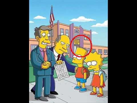 Mensajes subliminales de Los Simpsons - YouTube