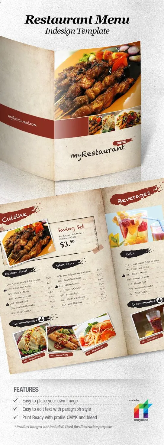 40 diseños de cartas de restaurantes para tu inspiración | Diego ... 40 diseños de cartas de restaurantes para tu inspiración | Diego ...
