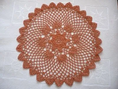 Mercería de Labores: Tapetes de Crochet 45 cm, varios colores