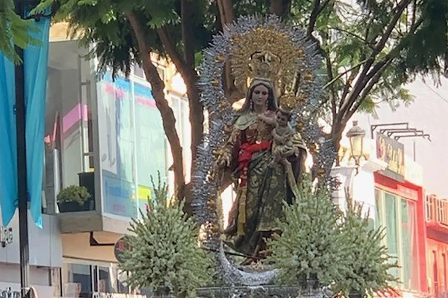 El mes del Rosario, un mes consagrado a la Virgen María · Dibujos de Fano  para colorear · Diócesis de Málaga : Portal de la Iglesia Católica de Málaga