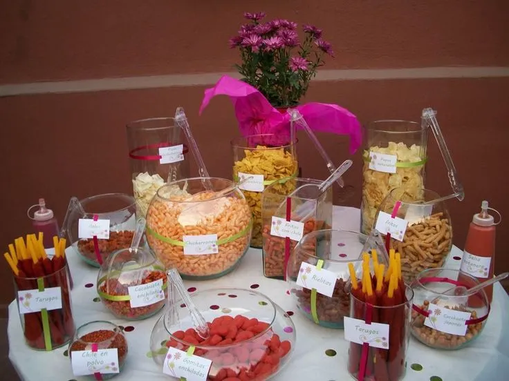 mesa de botanas | party ideas | Pinterest | Mesas, Mexican Baby ...