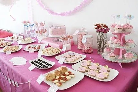 Mesas de dulces princesas - Imagui