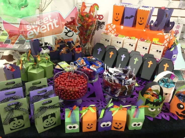 Mesa de dulces | Halloween | Pinterest | Mesas and Boxes
