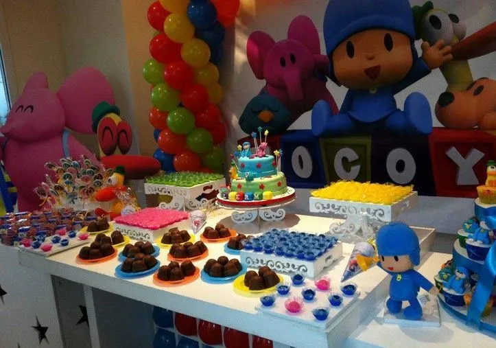 Mesa principal pocoyo | Joell's Birthday Party | Pinterest ...