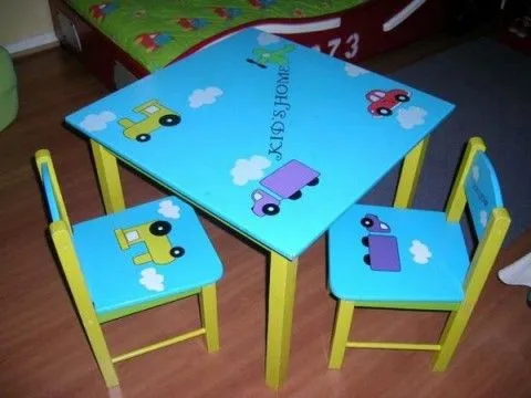 Mesas de juego para niños