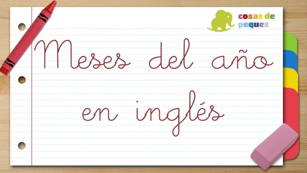 MESES DEL AÑO en INGLÉS y ESPAÑOL - Videos educativos para niños ... MESES DEL AÑO en INGLÉS y ESPAÑOL - Videos educativos para niños ...