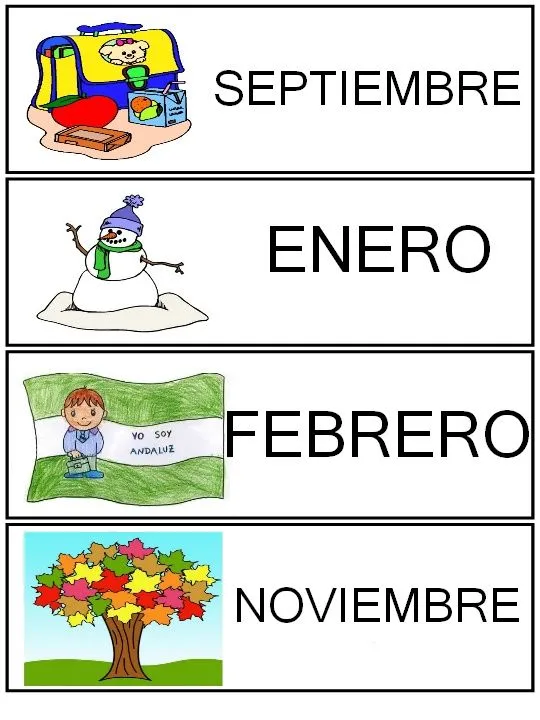 Imagenes de todos los meses del año - Imagui