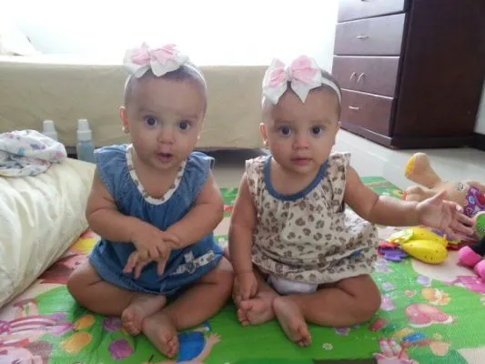 7 meses de las mellizas - Bebés De Agosto 2014 - BabyCenter