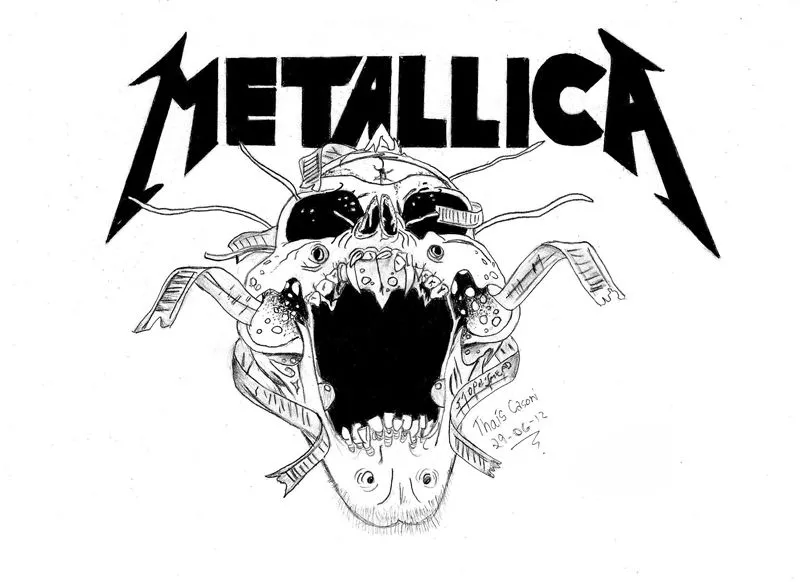 Metallica Logo by thaiscasoni on DeviantArt