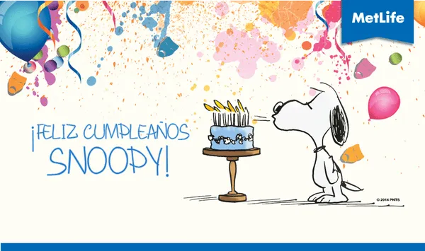 MetLife México on Twitter: "¡Feliz cumpleaños Snoopy! RT si tú ...