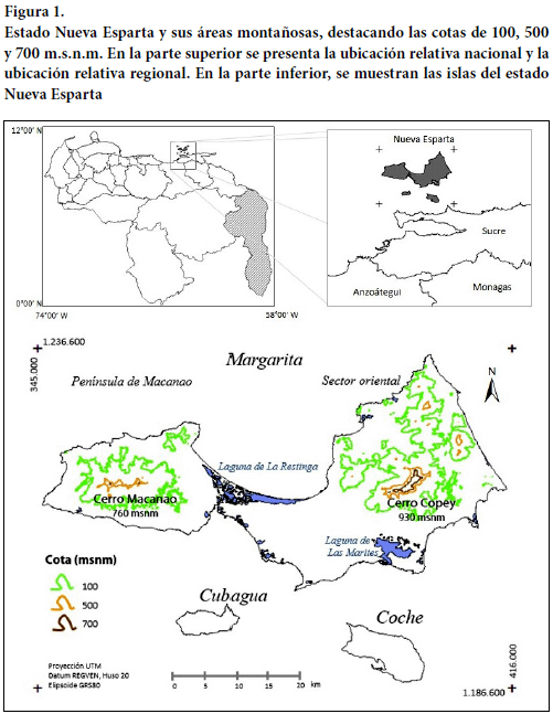 Metodología para la elaboración del mapa de aridez del estado Nueva  Esparta, Venezuela