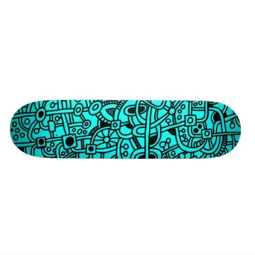Metrópoli I - Negro en ciánico Tablas De Skate de Zazzle. Metrópoli I - Negro en ciánico Tablas De Skate de Zazzle.