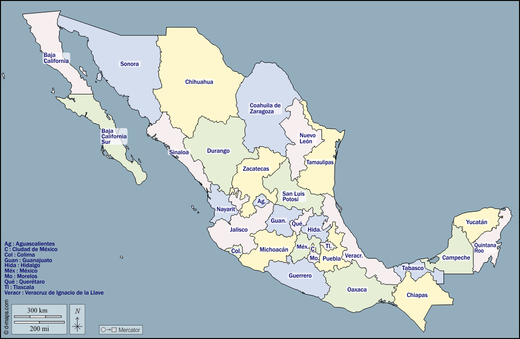 México: Mapa gratuito, mapa mudo gratuito, mapa en blanco gratuito ... México: Mapa gratuito, mapa mudo gratuito, mapa en blanco gratuito ...