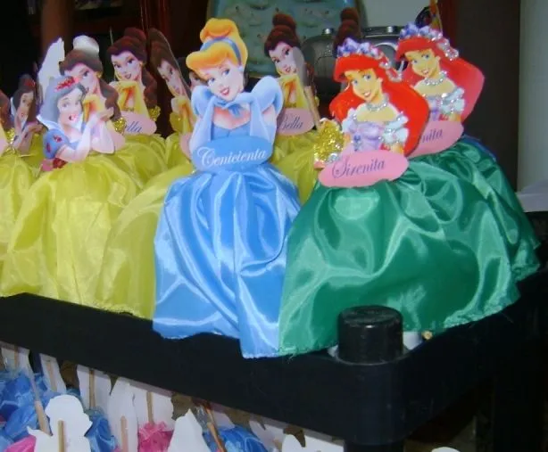 Bolos de princesas para fiestas infantiles - Imagui
