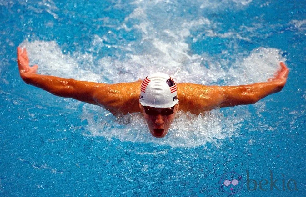 Michael Phelps nadando en Sidney 2000: Fotos en Bekia