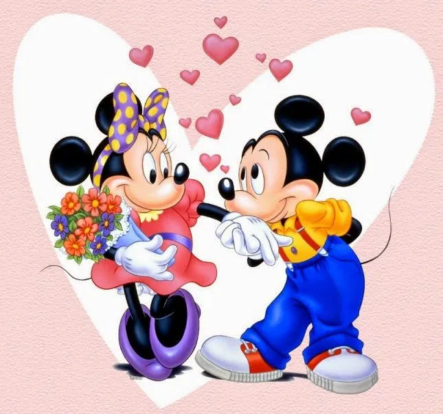 Mickey y sus Amigos Especial San Valentín: Tarjetas o Marcos para ...