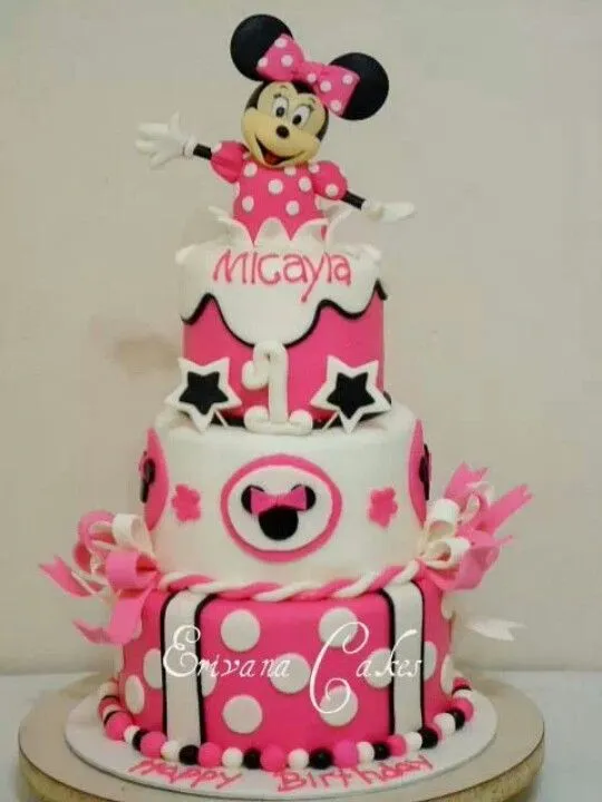 Mickey & Minnie Party on Pinterest | Minnie Mouse Cake, Minnie ...