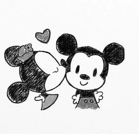 mickey and minnie - Mickey and Minnie Fan Art (34036955) - Fanpop