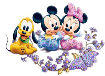 Mini y Mickey enamorados bebés - Imagui
