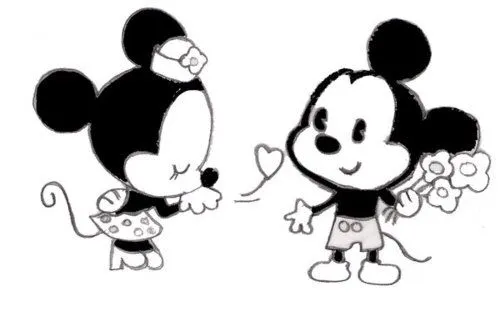 Mickey and Minnie on Pinterest | Mickey Mouse, Minnie Mouse and Disney