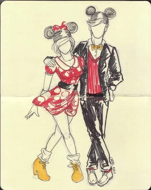 Mickey and Minnie on Pinterest | Google, Epic Mickey and Tumblr