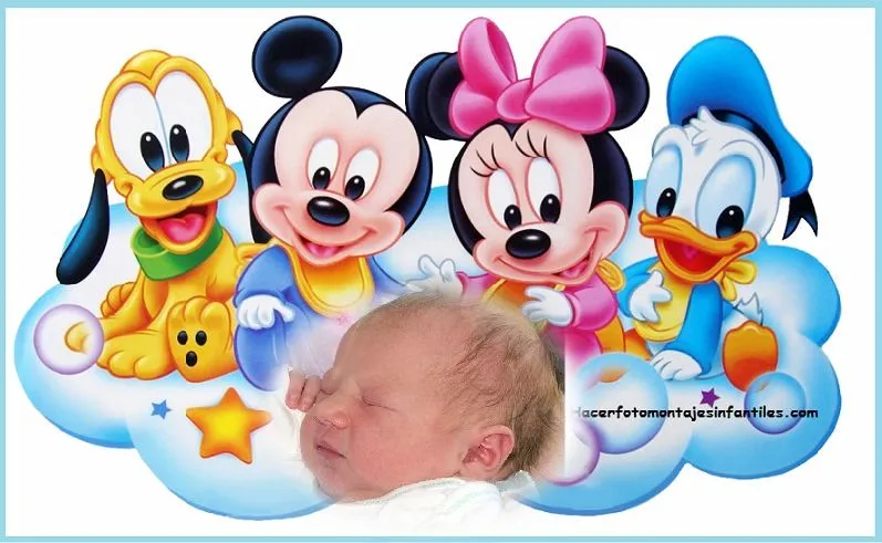 Decoración de Mickey bebé Disney - Imagui