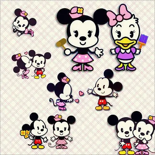 Mickey y mimi beso - Imagui