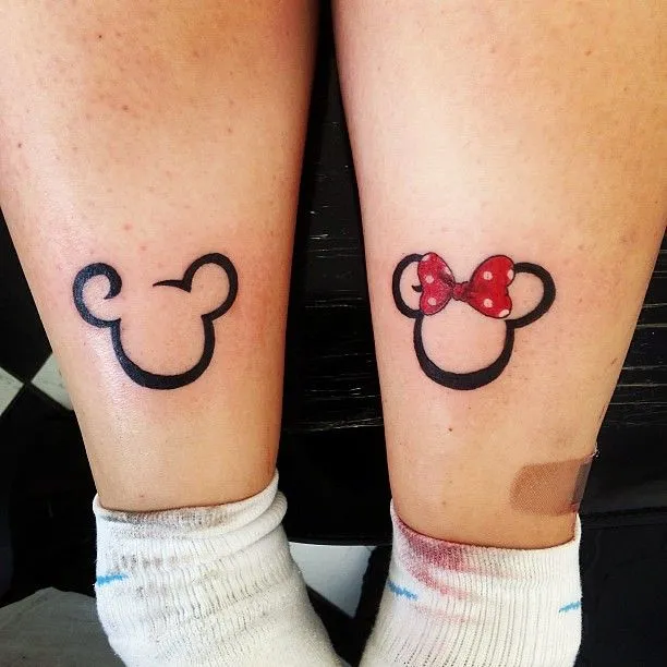 Mickey y mini tatuajes - Imagui